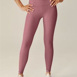 Spacedye Caught In The Midi High Waisted Legging SMALL in Orchid Blossom Heather